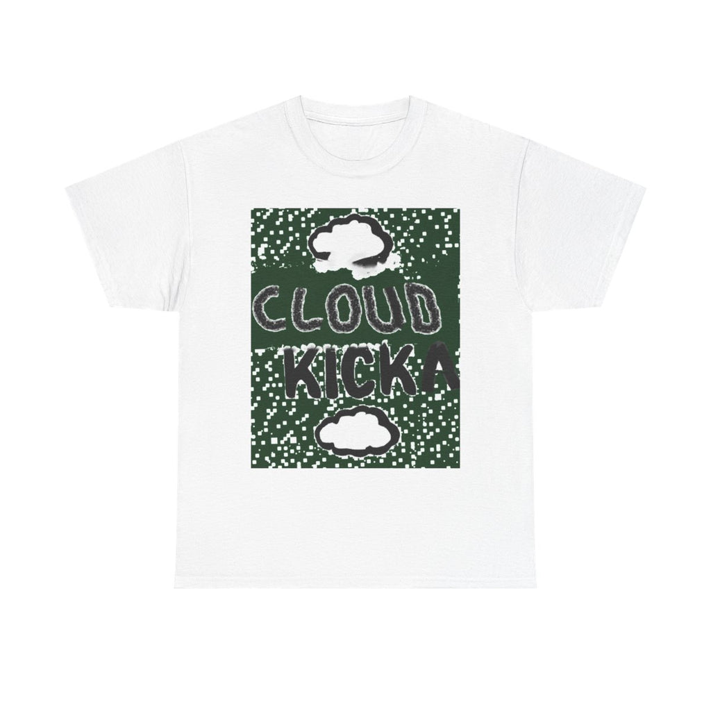 Cloudy White tee